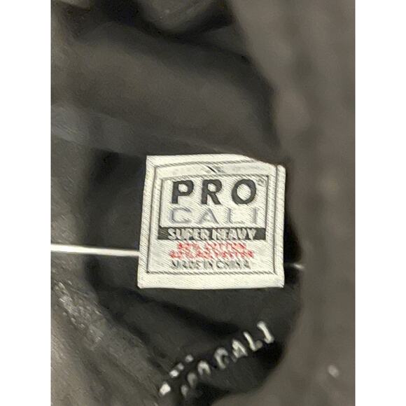 Pro Cali Heavy Weight Black Full Zip Hoodie - Size XL - Picture 3 of 4